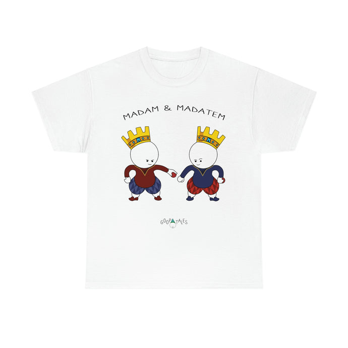 Madam & Madatem Adult Unisex Cotton Tee