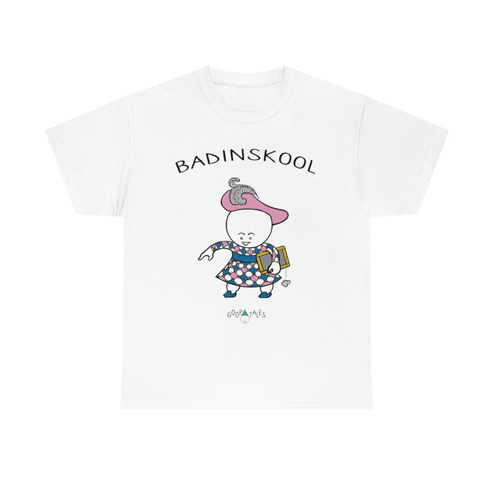 Badinskool Adult Unisex Cotton Tee