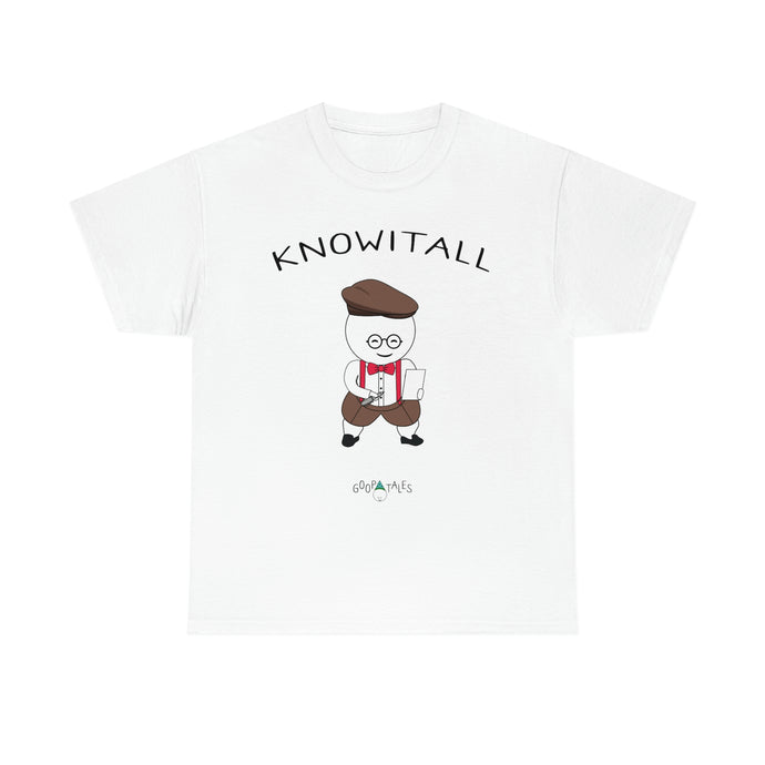 Knowitall Adult Unisex Cotton Tee