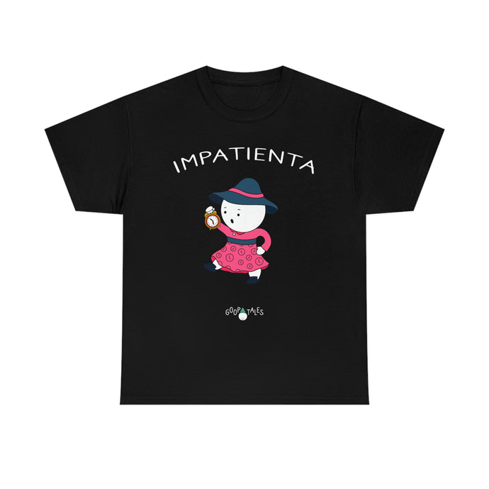 Impatienta Adult Unisex Cotton Tee